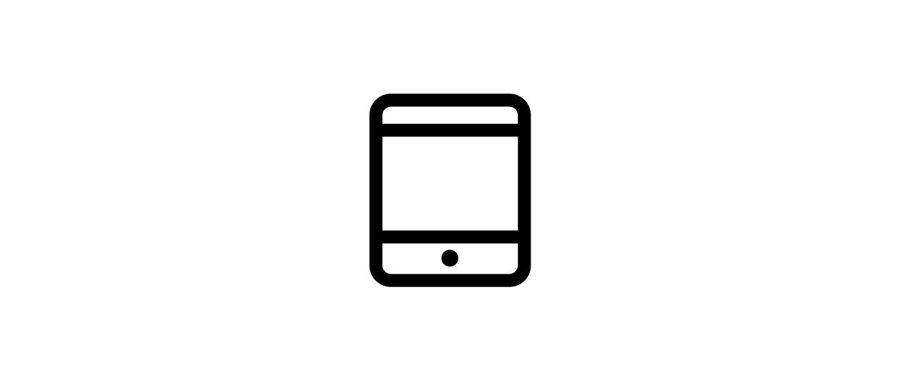 "electronic tablet" icon